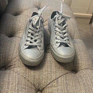 Women's Silver Athletic Shoes